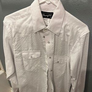 Men's long sleeve dress button up shirt